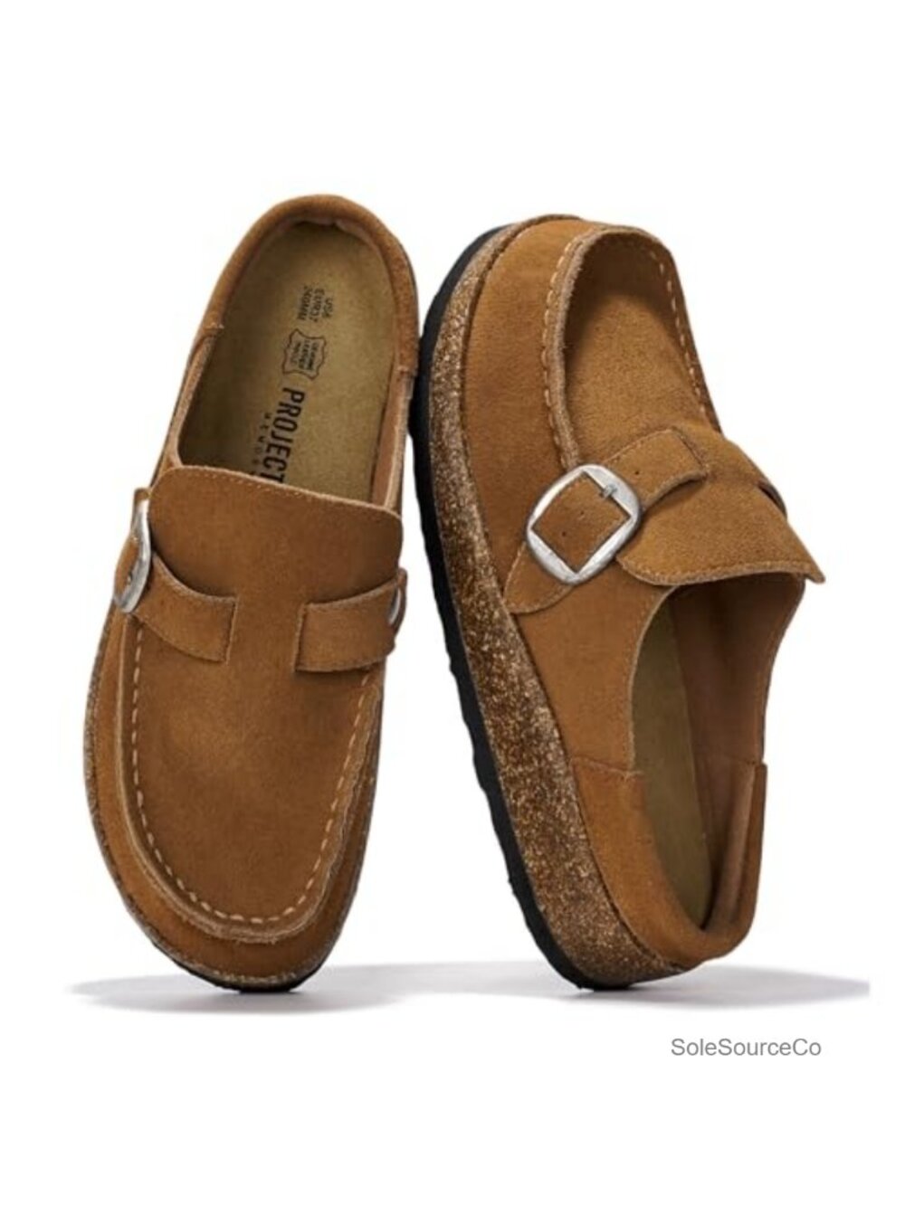 Genuine Leather Mocc for Women Non-Slip Memory Foam Comfort Slip-On